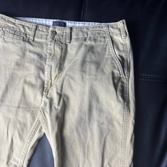 Levi’s Men’s Slim Fit Stretch Khaki Pants Tan Jeans W32 L34 - Picture 4 of 13